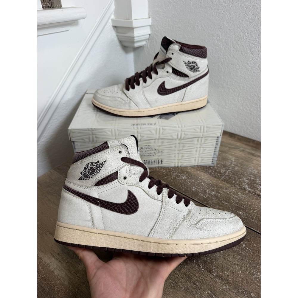 Nike Air Jordan 1 High OG SP AMM A Ma Maniere DO7097-100 Men's Size 10.5 Shoes